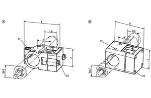 Rohrverbinder Kreuzstück
Aluminium, für Lineareinheit